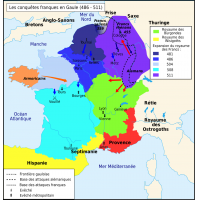 Conquête de la Gaule par les Francs 486-511