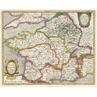 Gaule romaine - Carte de 1657